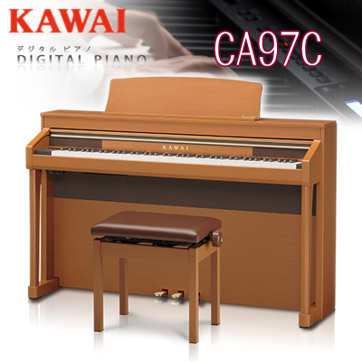 【搬入設置付】【専用椅子・ヘッドホン付】【今だけ♪ポップス楽譜集プレゼント・更に先着で素敵なシークレットプレゼント付♪】KAWAI 河合楽器製作所 カワイ / デジタルピアノ 電子ピアノ エレキピアノ Concert Artistシリーズ / CA97C【送料無料】