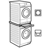 AEG Electrolux T86280IC用オプション品 スタッキングキット SKP11