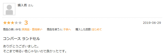 コンバースランドセル